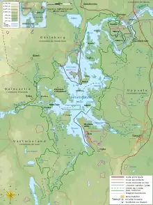 Carte du parc