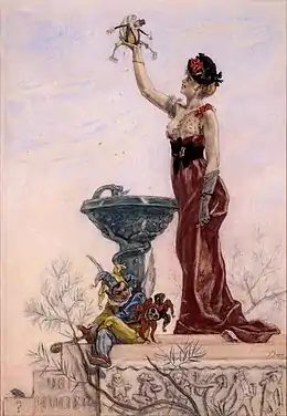 La Dame au pantin (1885)