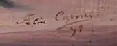 signature de Félix Carme