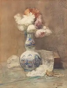 Fleurs dans une vase (1923), musée des Beaux-Arts de Bordeaux.