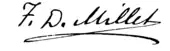 signature de Francis Davis Millet