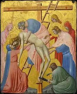 La Déposition de Croix de Pietro da Rimini (1325-1330)
