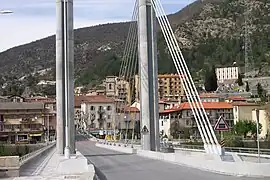 Le nouveau pont sur le Var