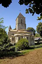 L'église Saint-Hilaire de Melle.
