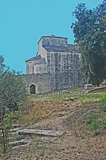 L'Abbaye Notre-Dame de Ganagobie.