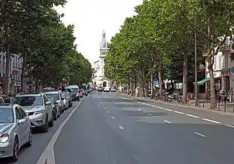 Partie sud, vers l'église Saint-Pierre-de-Montrouge.