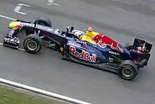 Photo de la Red Bull RB7