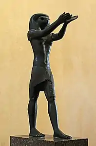 Horus de la Troisième Période intermédiaire, Musée du Louvre.