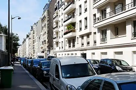 Du côté du boulevard de Bercy.