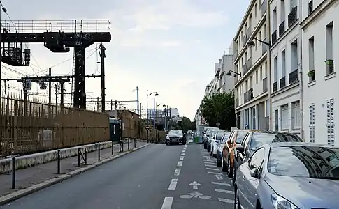 Du côté de la rue Nicolaï.