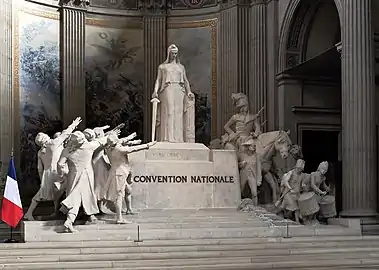 Monument à la Convention nationale (1913), Panthéon de Paris.