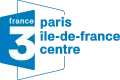 Ancien Logo de France 3 Paris Île-de-France Centre du 7 janvier 2002 au 6 avril 2008.