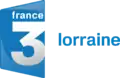 Ancien logo de France 3 Lorraine du 4 janvier 2010 au 28 janvier 2018.