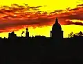Skyline du 5e arrondissement avec la silhouette du Panthéon.