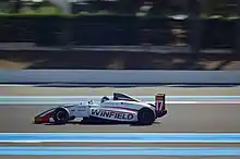 Photo d'une F4 de la Winfield Racing School au Circuit Paul Ricard