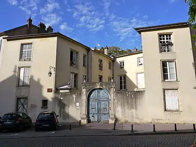 Hôtel de Gellenoncourtpuits, porte, vantail