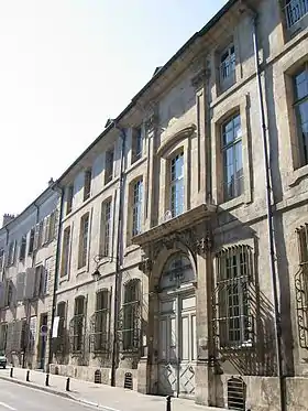 Hôtel de Fontenoy, siège de la Cour administrative d'appel de Nancy