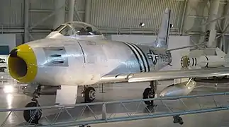 Un F-86 Sabre