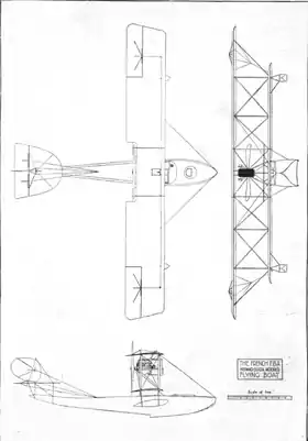 vue en plan de l’avion