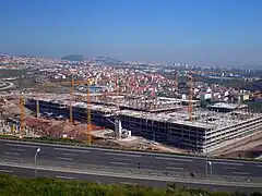 Construction du Centre commercial Dolce Vita Tejo