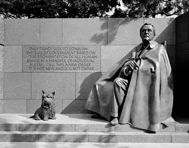 Franklin Delano Roosevelt Memorial (sculpture de Neil Estern)