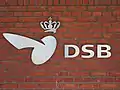 Ancien logo de DSB du 30 avril 1998 à 10 septembre 2014.