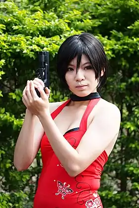 Cosplay d'Ada Wong à Fancy Frontier 21.