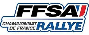 Description de l'image FFSA Championat de France Rallye Logo 2018.jpg.