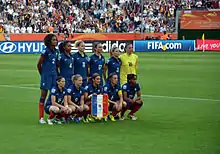 Équipe de France de football féminin 2011.