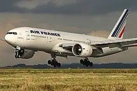 Le F-GSPK est le 11e 777-200ER d'Air France.