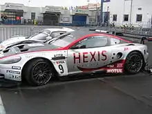 L'Aston Martin Hexis AMR seconde par équipe en 2010