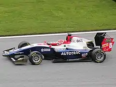 Pedro Piquet en GP3 Series en 2018.