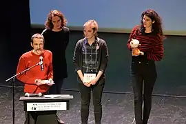 Benoît Preteseille, Juliette Mancini et Elsa Abderhamani