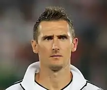 Photo de l'attaquant allemand Miroslav Klose