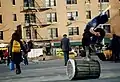 Skateboard à Union Square.