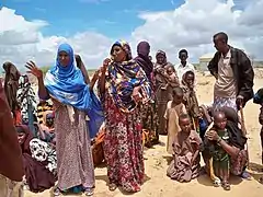 Distribution de l'aide alimentaire, Corne de l'Afrique, 2011