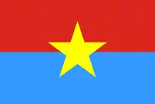 Drapeau du Viêt Nam du Sud (GRP)