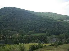 Pont sur le Tarn à Broquiès.