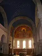 Intérieur de l'église.