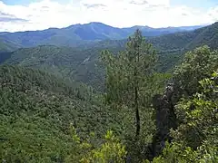 Vue depuis le col Saint-Pierre.