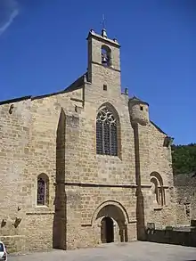 Église Saint-Saturnin à Le Monestier.