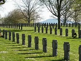 Cimetière militaire allemand d'Andilly.