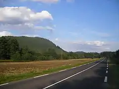 La RN 62 entre Philippsbourg et Bannstein