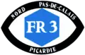 Logo de FR3 Nord-Pas-de-Calais Picardie du 5 septembre 1983 à 1985.