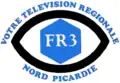 Logo de FR3 Nord-Picardie à partir du 6 janvier 1975 au 4 septembre 1983.