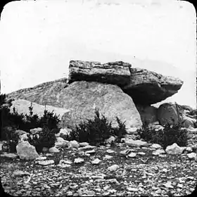 Le dolmen de Chardonnet.