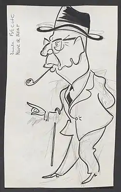 Caricature Emile Bèche