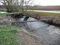 La rivière Saudrenne au sud de Nuaillé.