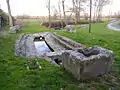 Le lavoir proche du bourg.