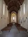 L'intérieur de l'église.